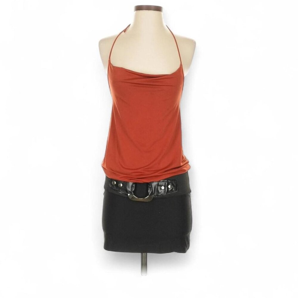 Women's Orange and Red Dress